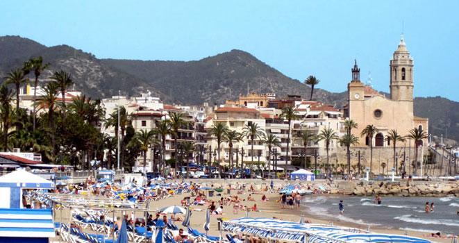 Beach Penthouse Sitges Exteriör bild